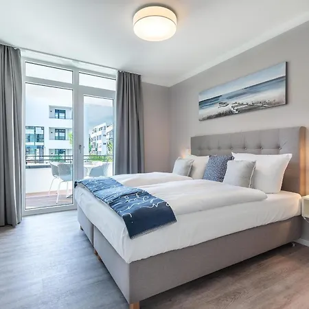 Godewindpark Deluxe-suite 1-05 Mit West-loggia Lägenhet Lübeck